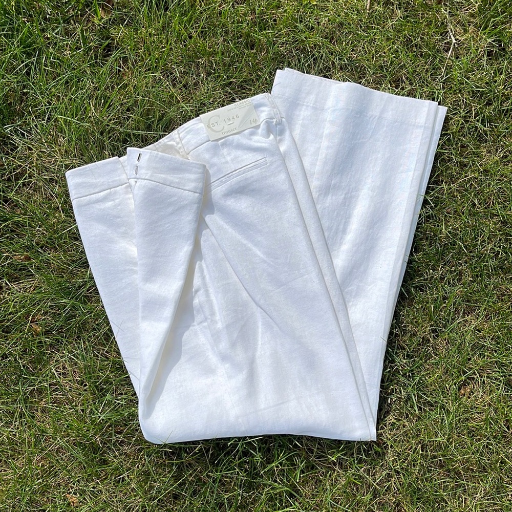 White Linen Pants